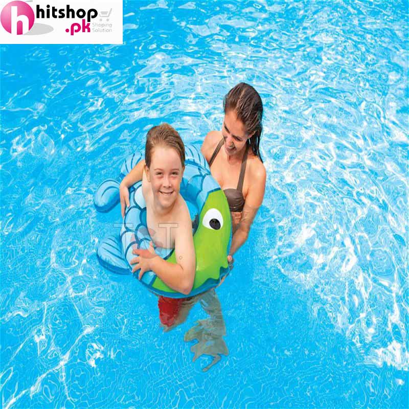 Intex Inflatable Swimming Ring Fish Shape 59222NP